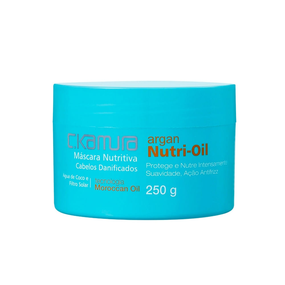 C.kamura Argan Nutri-oil - Máscara De Tratamento 250g Blz