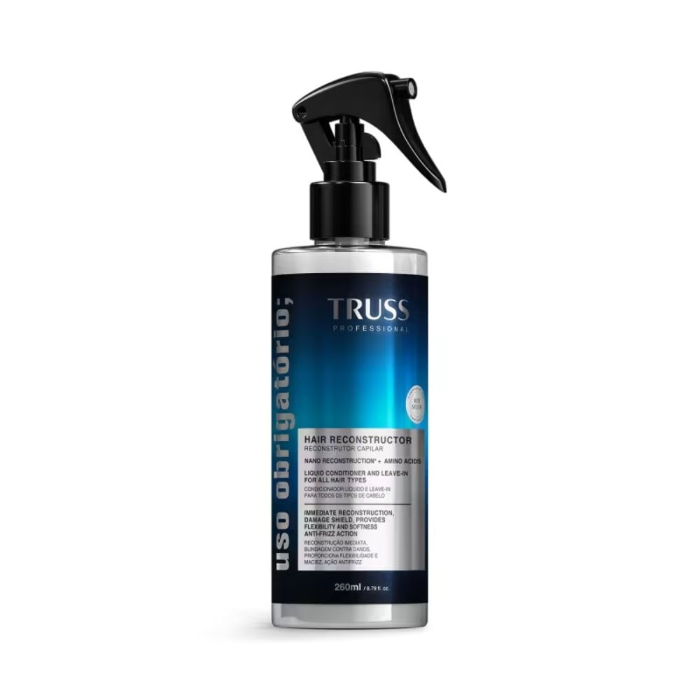 TRUSS Uso Obrigatório 260ml  Spray  Hidratação e Brilho
