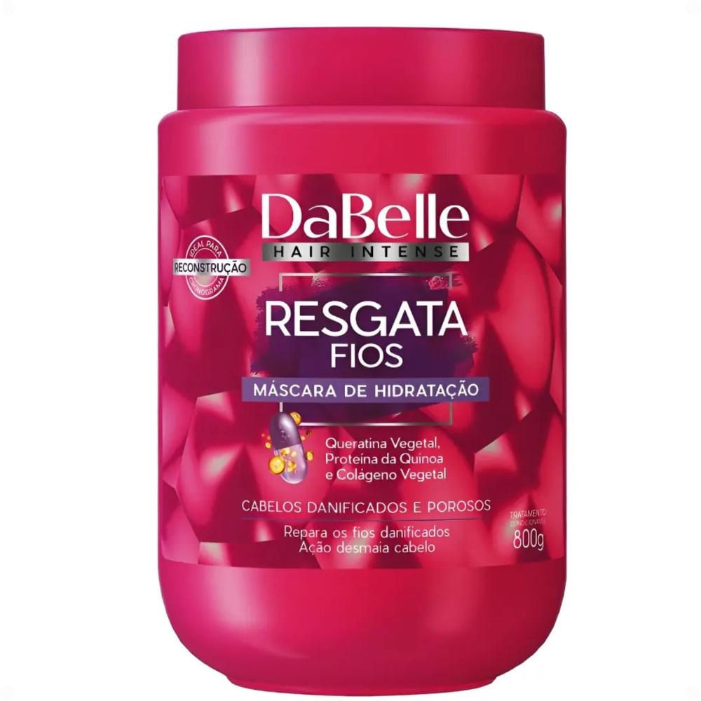 Máscara De Hidratação DaBelle Resgata Fios 800g