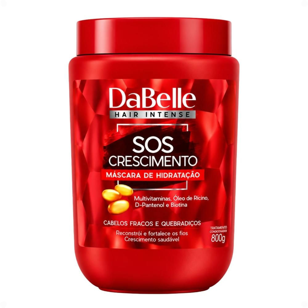 Máscara De Hidratação DaBelle Sos Crescimento 800g