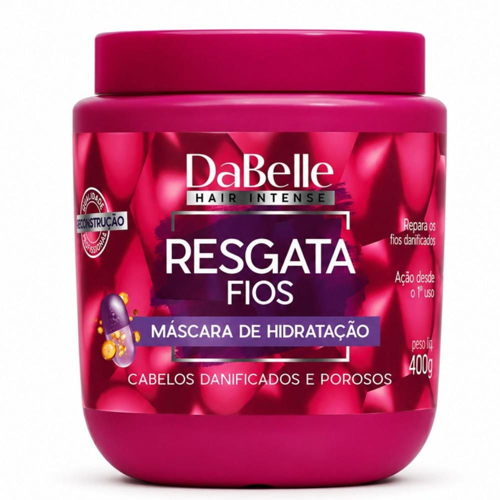 Máscara De Hidratação DaBelle Resgata Fios 400g