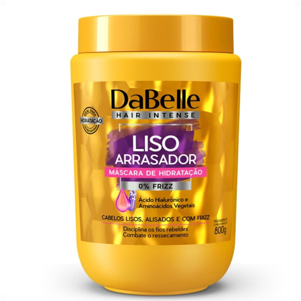 Máscara De Hidratação DaBelle Liso Arrasador 800g