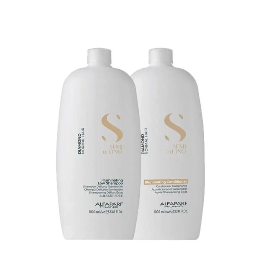 Alfaparf Diamond Illuminating -shampoo 1l + Condicionador 1l