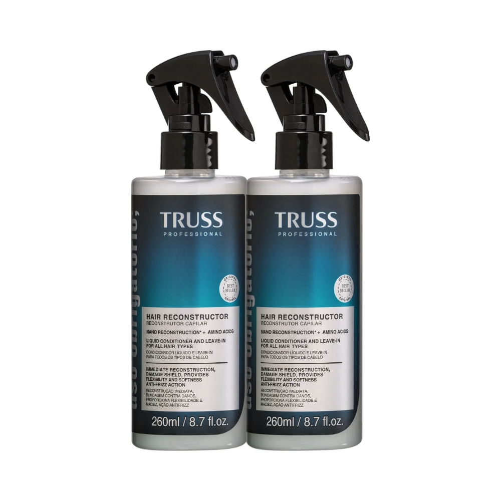 Kit Truss Spray Uso Obrigatório Double Reconstrução 2Unidades