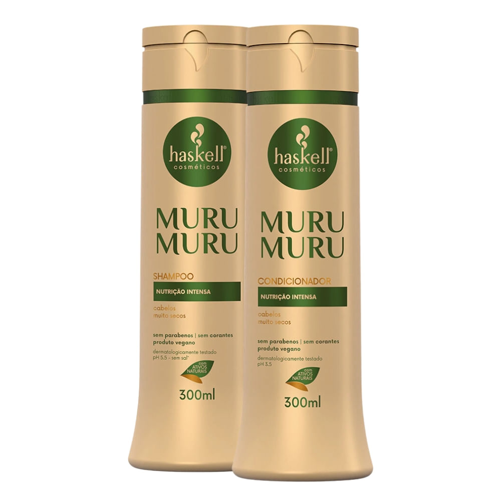 Kit Haskell Murumuru Shampoo + Condicionador 300ml