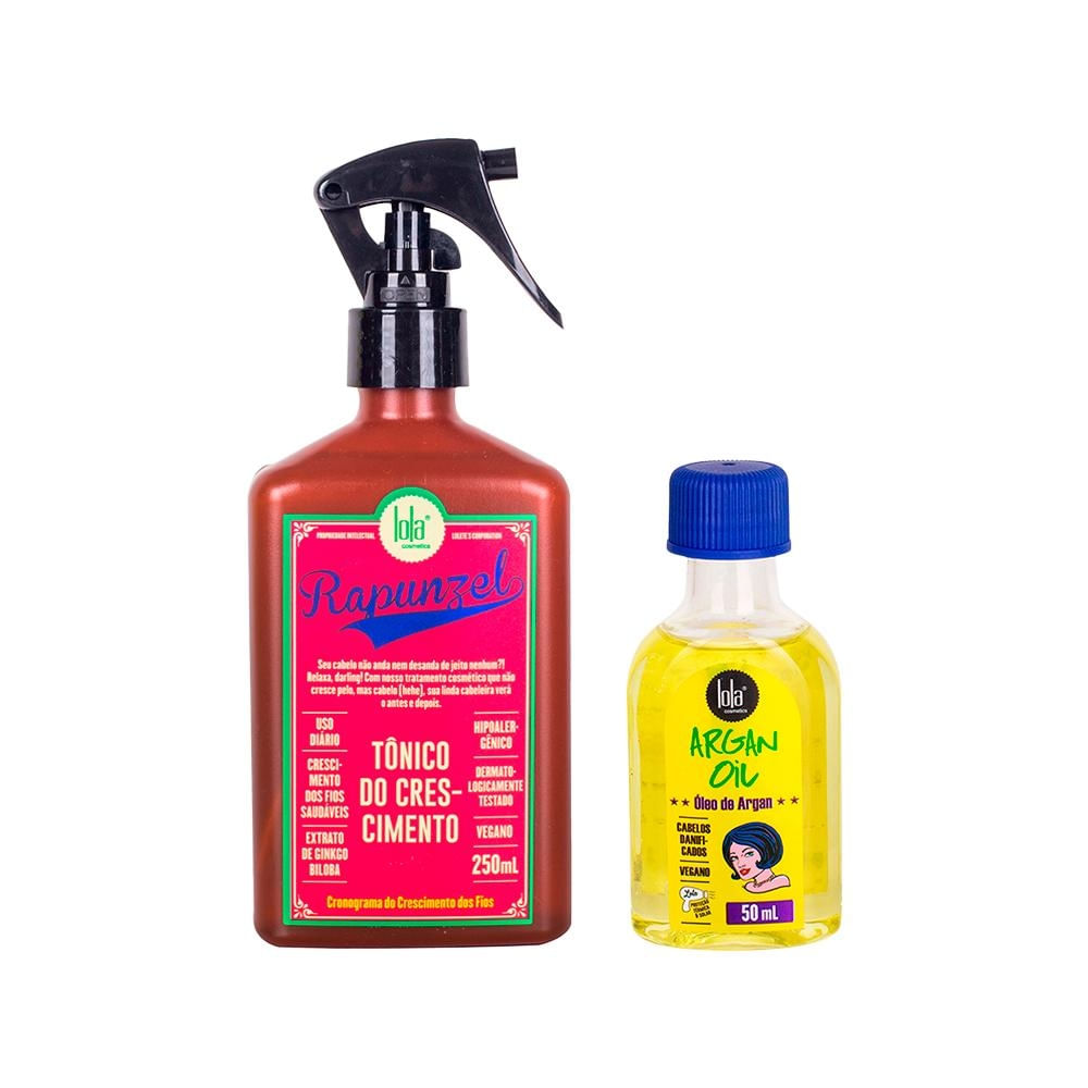 Kit Lola From Rio - Tônico Rapunzel 250ml + Leave-In 50ml