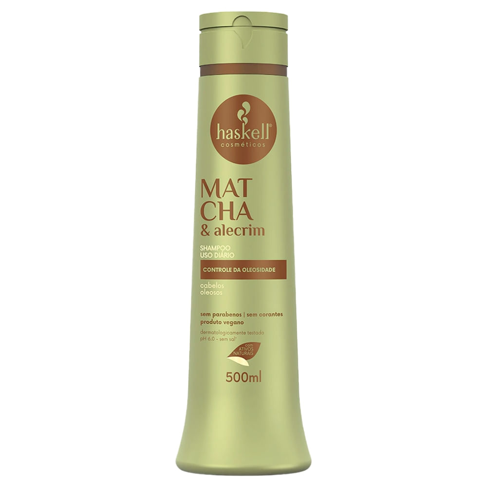 Shampoo Haskell Matcha & Alecrim 500ml