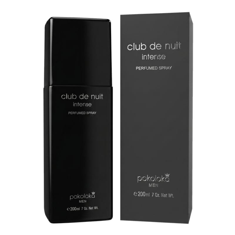 Body Splash Masculino Pokoloka Club nuit intense 200ML
