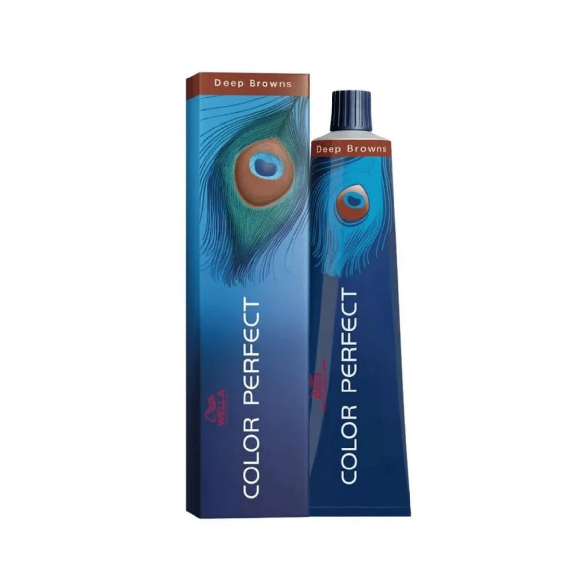 Coloração Wella Color Perfect 6.7 Loiro Escuro Marrom 60g
