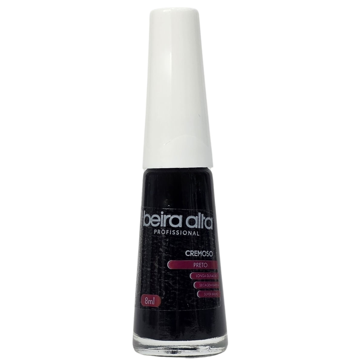Esmalte Cremoso Preto Beira Alta 8ml