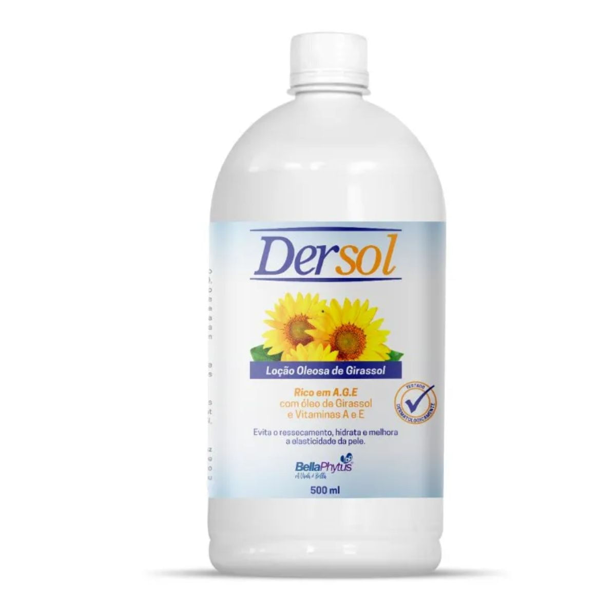 Óleo de Girassol (A.G.E) Dersol 500ml - BellaPhytus