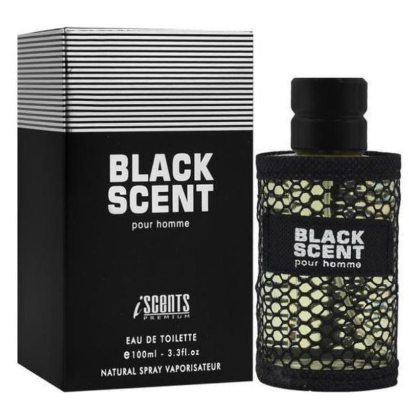 Perfume Black Scent I-Scents For Men Edt 100Ml