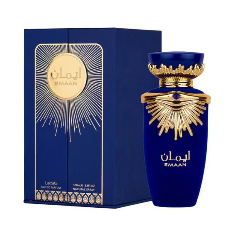 Perfume Árabe Emaan Lattafa Original Eau de Parfum Feminino 100ml