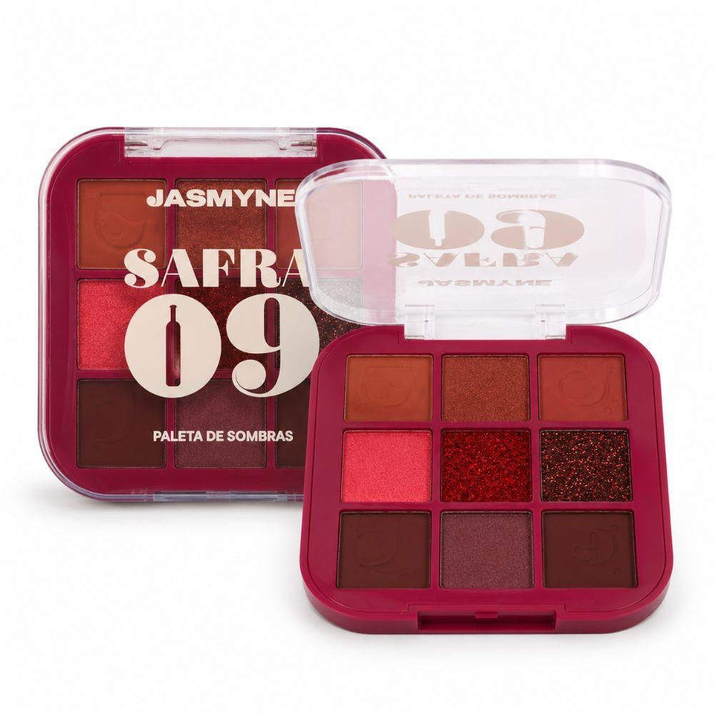 Paleta De Sombras Jasmyne Safra 09 Ref.: J0155