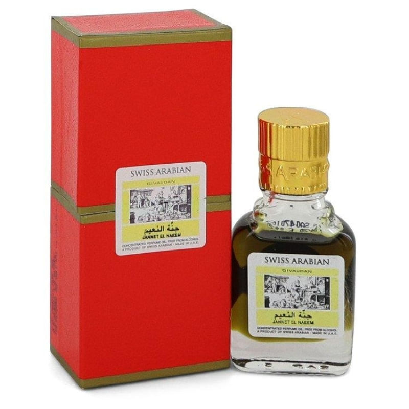 Perfume Feminino Jannet El Naeem Swiss Arabian 08 Ml Óleo Corporal Perfumado Concentrado - Sem Álcool