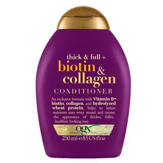 OGX Biotin & Collagen - Condicionador Volumizador - 250ml Menor preço em OGX Biotin & Collagen - Condicionador Volumizador - 250ml