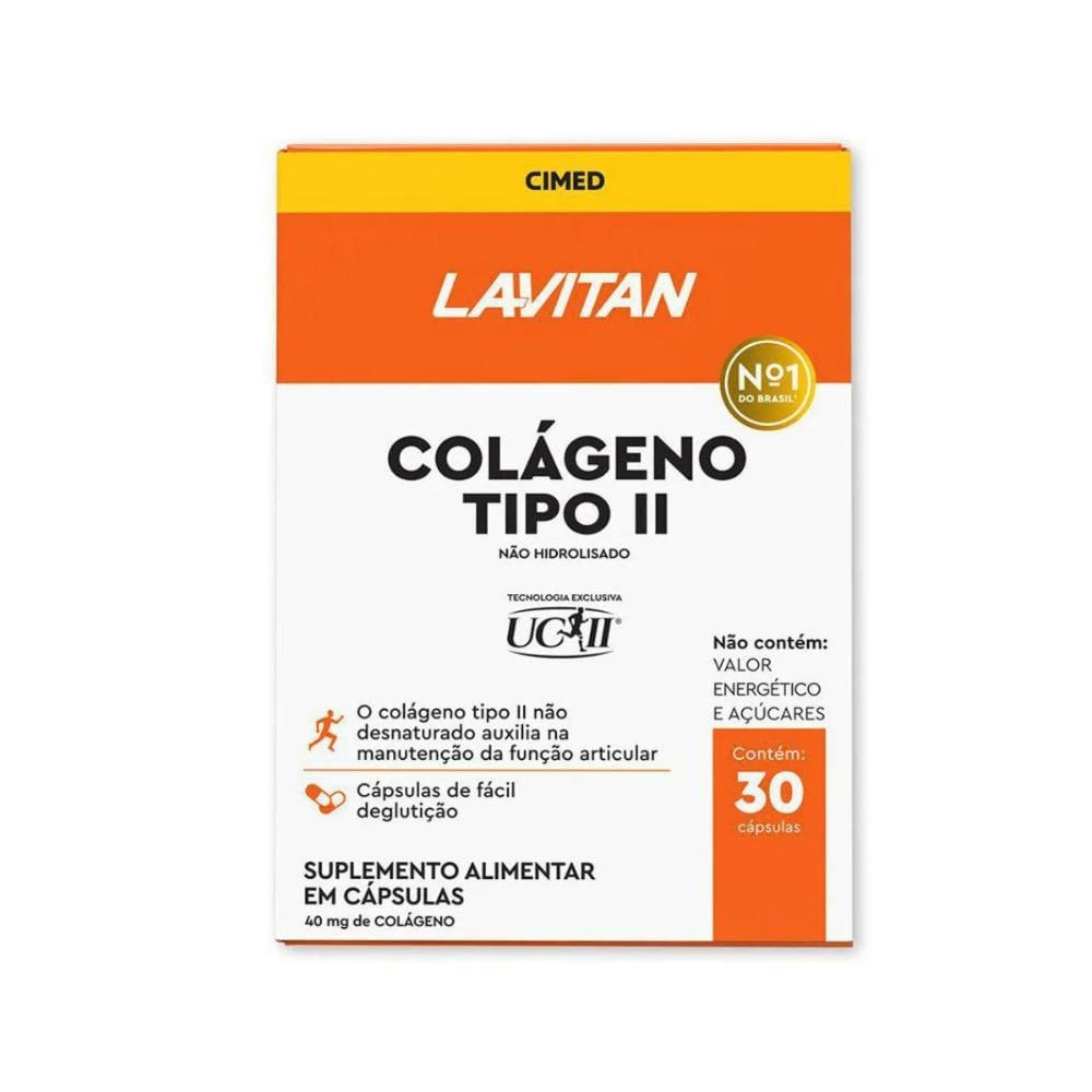 Lavitan Colágeno Tipo II - 30 cápsulas