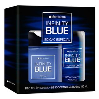 Phytoderm Infinity Blue Kit - Deo Colônia + Desodorante Menor preço em Phytoderm Infinity Blue Kit - Deo Colônia + Desodorante