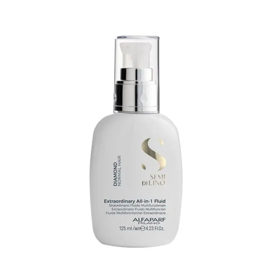 Alfaparf Milano Semi Di Lino Diamond Leave-in 125ml - Com proteção térmica