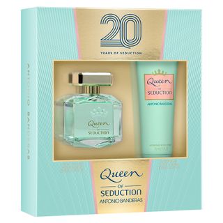 Antonio Banderas Queen of Seduction Kit - Eau de Toilette + Loção Corporal Menor preço em Antonio Banderas Queen of Seduction Kit - Eau de Toilette + Loção Corporal