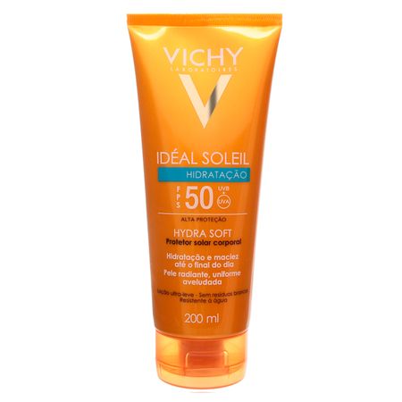 Idéal Soleil FPS 50 Hidratação Vichy - Protetor Solar Corporal - 200ml