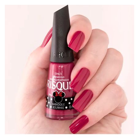Esmalte-Risqué-Minnie-Mouse-Babados-e-Bolinhas--5