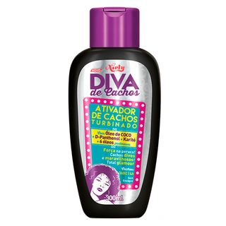Niely Diva de Cachos - Ativador de Cachos Turbinado - 300ml Menor preço em Niely Diva de Cachos - Ativador de Cachos Turbinado - 300ml
