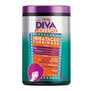 Niely Diva de Crespo - Máscara de Hidratação Turbinada - 1Kg Menor preço em Niely Diva de Crespo - Máscara de Hidratação Turbinada - 1Kg