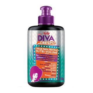 Niely Diva de Crespo - Creme para Pentear Nutri-Volume - 280g Menor preço em Niely Diva de Crespo - Creme para Pentear Nutri-Volume - 280g
