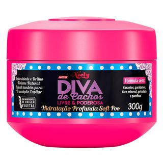 Creme de Tratamento Niely - Hidratação Profunda Diva de Cachos Soft Poo - 300g Menor preço em Creme de Tratamento Niely - Hidratação Profunda Diva de Cachos Soft Poo - 300g