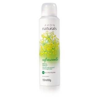 Desodorante Aerosol Naturals Erva Doce - 150 ml Menor preço em Desodorante Aerosol Naturals Erva Doce - 150 ml