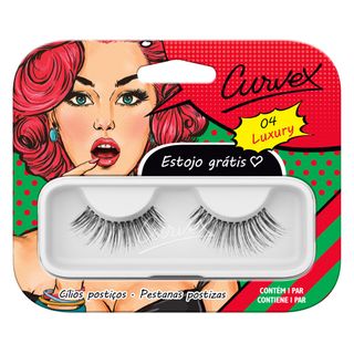 Cílios Postiços Merheje - Curvex Luxury 04 - Pack Unitário Menor preço em Cílios Postiços Merheje - Curvex Luxury 04 - Pack Unitário