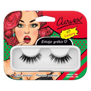 Cílios Postiços Merheje - Curvex Luxury 07 - Pack Unitário Menor preço em Cílios Postiços Merheje - Curvex Luxury 07 - Pack Unitário