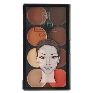 Paleta de Contorno Cremosa Rk By Kiss - 3D Contour Artist Cream - Medium Dark Menor preço em Paleta de Contorno Cremosa Rk By Kiss - 3D Contour Artist Cream - Medium Dark