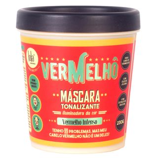 Lola Cosmetics Vermelhô - Máscara Tonalizante - 230g é ruim? Lola Cosmetics Vermelhô - Máscara Tonalizante - 230g é boa?