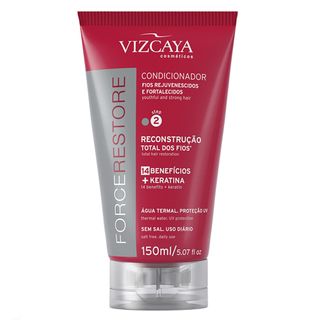 Vizcaya Force Restore - Condicionador - 150ml Menor preço em Vizcaya Force Restore - Condicionador - 150ml