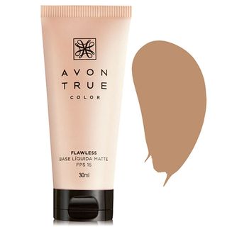 Base Líquida Matte FPS 15 True Color 30ml - Amêndoa Menor preço em Base Líquida Matte FPS 15 True Color 30ml - Amêndoa