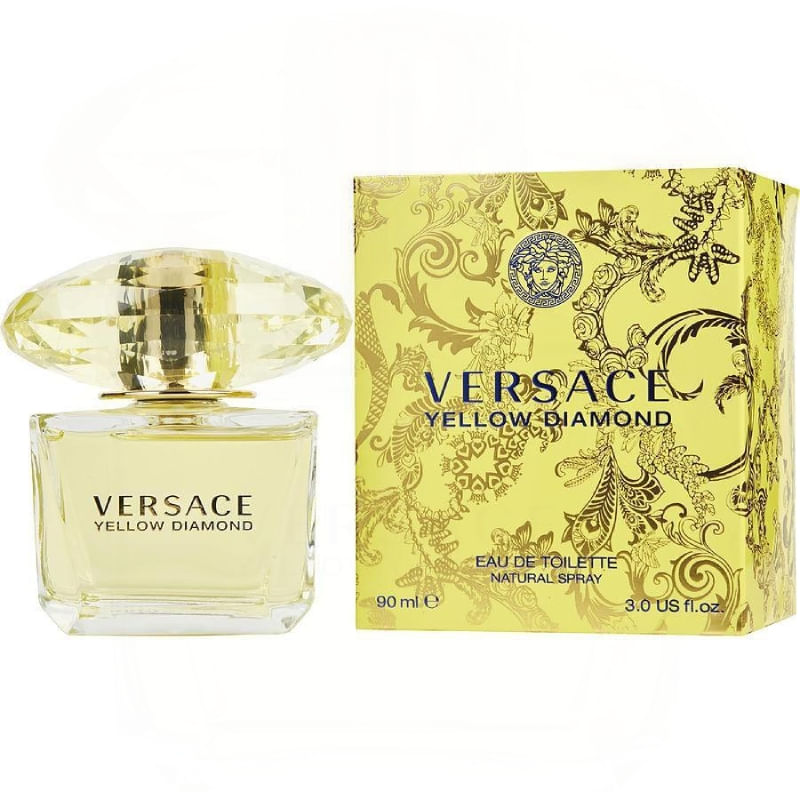 Yellow Diamond Eau de Toilette 90ml Perfume Feminino Versace