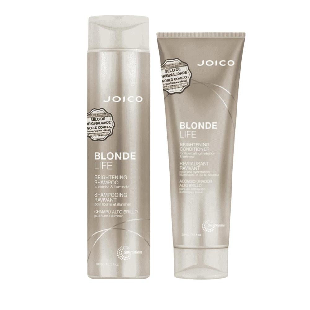 Kit Joico Blonde Life Cabelos Loiros Shampoo Condicionador