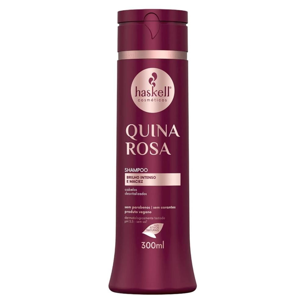 Quina Rosa Haskell Shampoo Revitalização Antifrizz 300ml