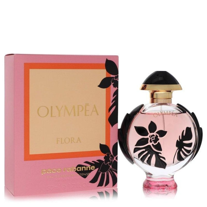 Perfume Feminino Olympea Flora Paco Rabanne Eau De Parfum Intense 50 Ml