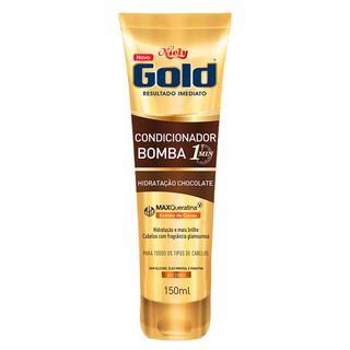 Niely Gold Chocolate - Condicionador Bomba - 150ml Menor preço em Niely Gold Chocolate - Condicionador Bomba - 150ml