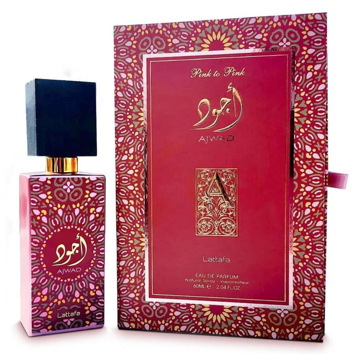 Perfume Unissex  Ajwad Pink To Pink  Lattafa Eau De Parfum 60Ml