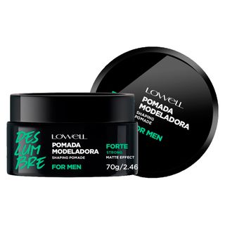 Lowell For Men Pomada Modeladora Forte - 70g Menor preço em Lowell For Men Pomada Modeladora Forte - 70g
