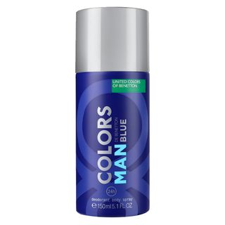 Desodorante Spray Benetton Masculino - Colors Man Blue - 150ml Menor preço em Desodorante Spray Benetton Masculino - Colors Man Blue - 150ml