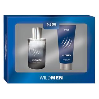 Menor preço em NG Parfums Wild Men Kit - Eau de Toilette + Gel de Banho
