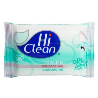 Toalhas Umedecidas Antissépticas - Hi Clean - 10 Un é ruim? Toalhas Umedecidas Antissépticas - Hi Clean - 10 Un é boa?