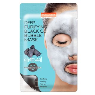 Máscara Facial Rejuvenescedora Purederm - Espuma com Carvão Ativado - 1 Un Menor preço em Máscara Facial Rejuvenescedora Purederm - Espuma com Carvão Ativado - 1 Un