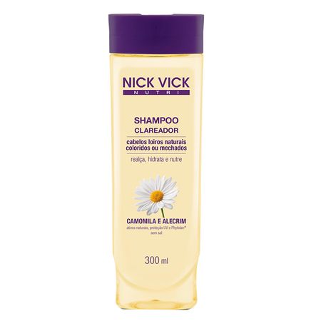 Nick & Vick Nutri-Hair Clareador - Shampoo - 300ml