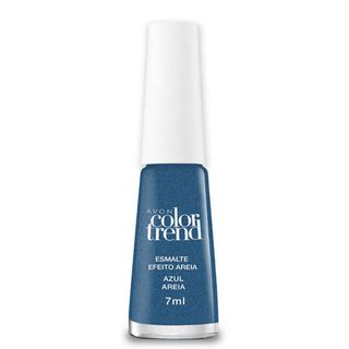 Esmalte Color Trend Efeito Areia 7ml - Azul Menor preço em Esmalte Color Trend Efeito Areia 7ml - Azul